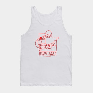 Logo #2 in Classic Red Tank Top